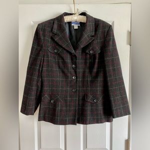 Vintage Pendleton Wool Blazer Size 16